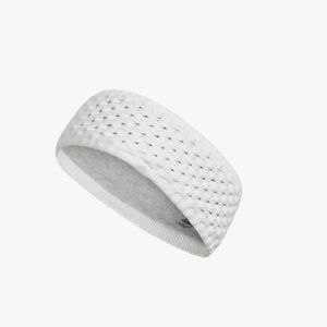 adidas Women's Knit Headband Fleece Lined, White, One Size